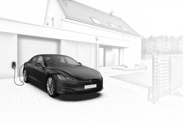 Tesla EV Car Charging